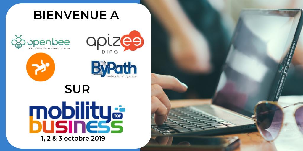 Salon_Mobility's tweet photo. Ça bouge sur le prochain #salon #M4B19 ! Avec l'arrivée de nouveaux exposants qui nous rejoignent pour rencontrer nos 9 000 visiteurs ! @Bypath_tweets @apizee #OpenBee #neosafe tous partenaires de @orangebusiness #pti #securité #mobilité #BigData #LeadGen #Prospection #Closing https://t.co/XhEg8xBK7Q