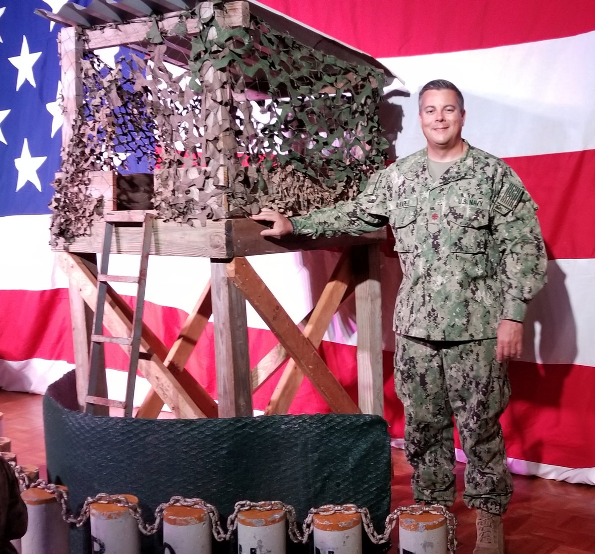 GoRocks's tweet photo. Drew Alvarez '92 is currently working as the Department Head of Physical Therapy for the Joint Task Force Medical Group &amp; Naval Hospital Guantanamo Bay. Thanks for your service, Drew. Your Trinity family is proud and supporting you every single day! #SummerROCKS #AlumniROCKS https://t.co/4QzEcF6DQI