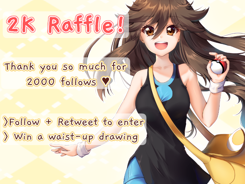 ✨RAFFLE TIME!✨
Thank you all so much for all the follows!! ; v ; 
I really appreciate your support