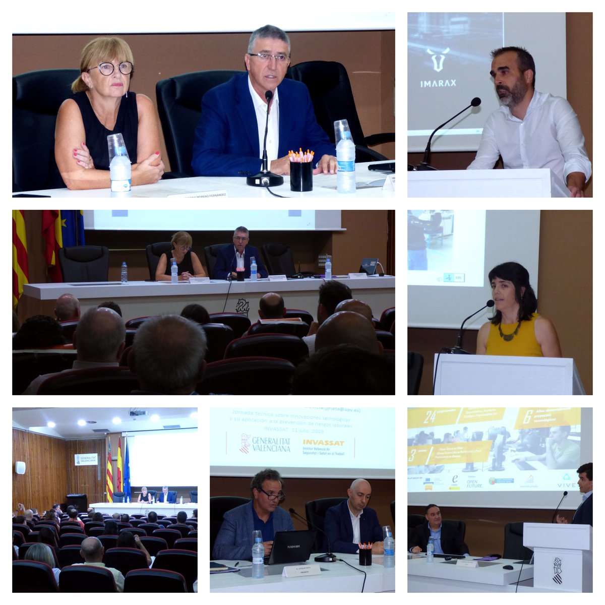 GVAinvassat's tweet photo. 🔝Hoy ha tenido lugar en #INVASSAT_Valencia la JT "Innovaciones tecnológicas y su aplicación a la PRL" con la participación de Javier Alonso, Josep González, Mercedes Sanchís, José Joaquín Rieta,  Joaquín Rieta, y Javier Murcia.
Dejamos un resumen gráfico de la jornada https://t.co/9ug2nUjS0X