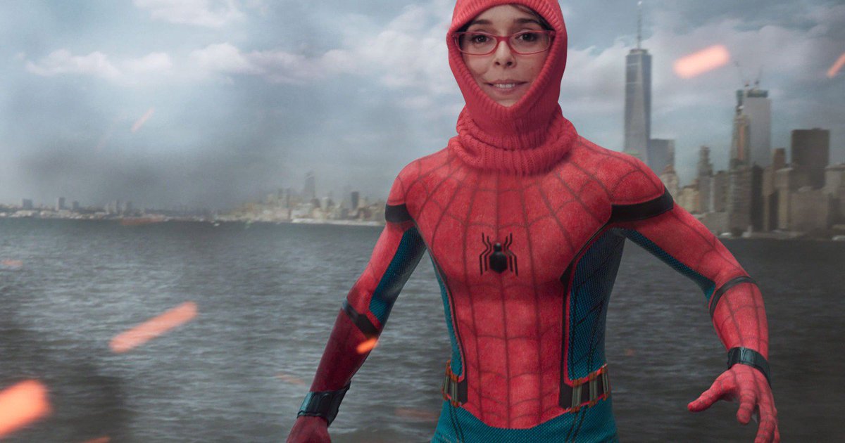 NetflixES's tweet photo. ¿Que gracias a la picadura de una araña Magüi ahora tiene un trabajo fijo? Sí. https://t.co/cwskkSCz1k