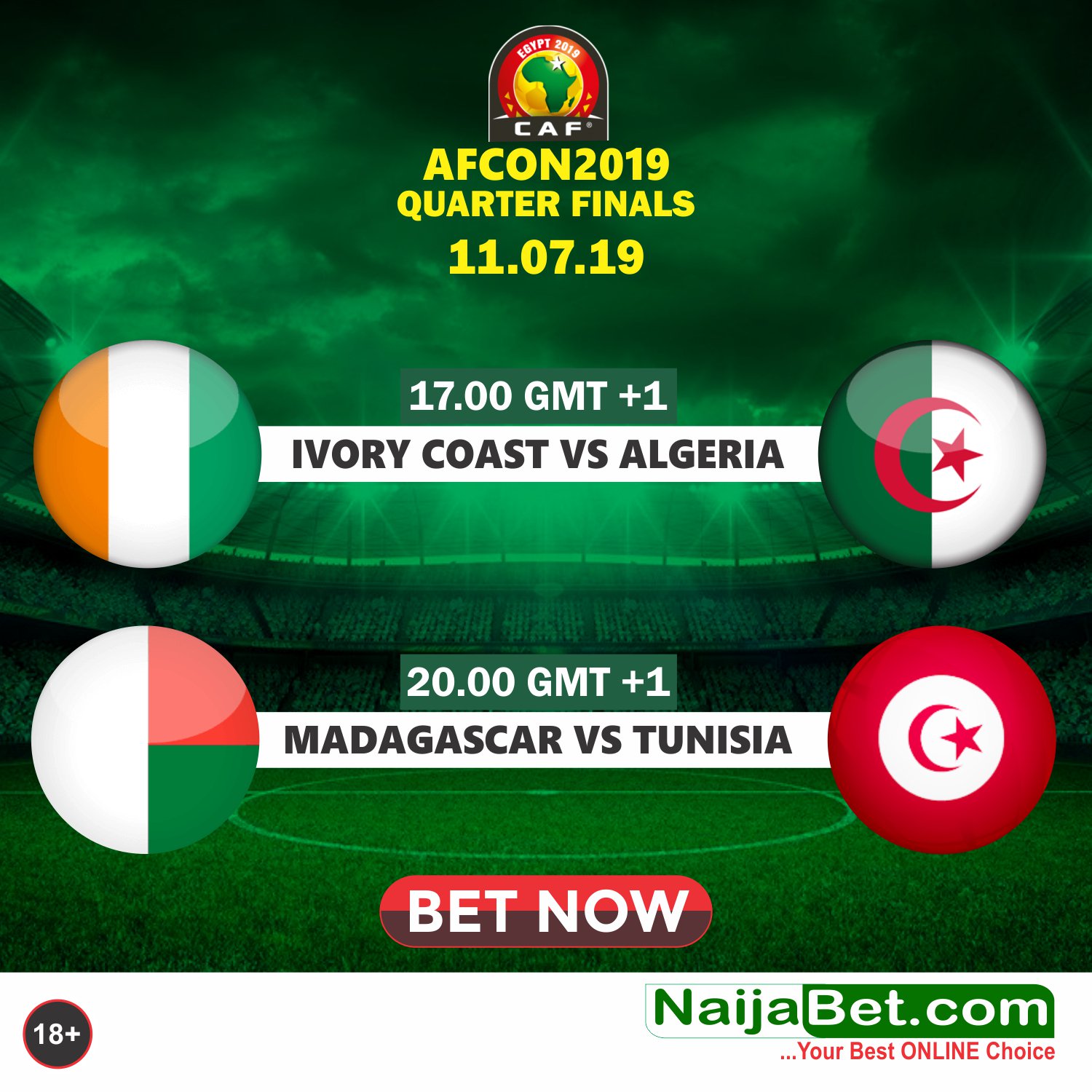 NaijaBet.com on X: Today's Fixtures ⚽ #AFCON2019 Club Friendly Games  Qualifications- Europa League Iceland- 1 deild Norway- Division 3 Iceland-  2 deild Paraguay- Cup Brazil- Copa do Brasil Bet Here >>