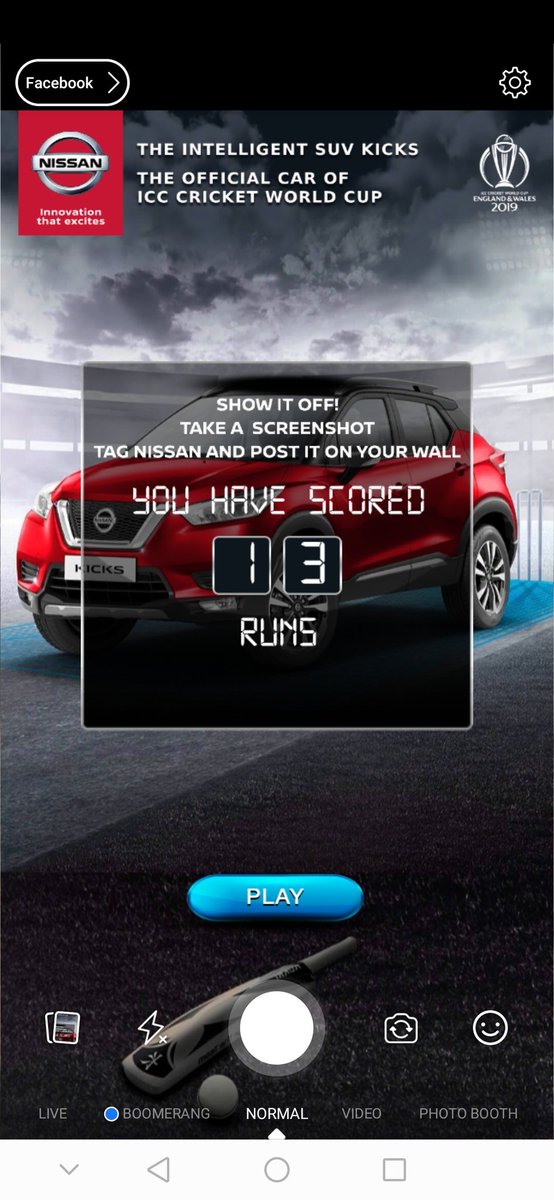 vibhor_gulati's tweet photo. Found this intelligent off-field game here to exercise my neck. Share your score, tag @nissan_india and win vouchers worth Rs. 1,000 #MadeOfMyStuff #NissanKicks #CWC19. https://t.co/grkNAn05gz https://t.co/H2rtx9ycf5