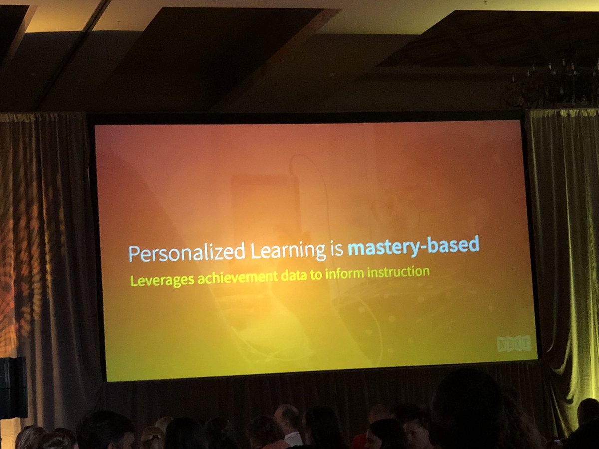 LcnPatterson's tweet photo. 4 components of Personalized Learning! #SchoologyNext with @drjennparker @jharding https://t.co/bRJ3Y93mZB