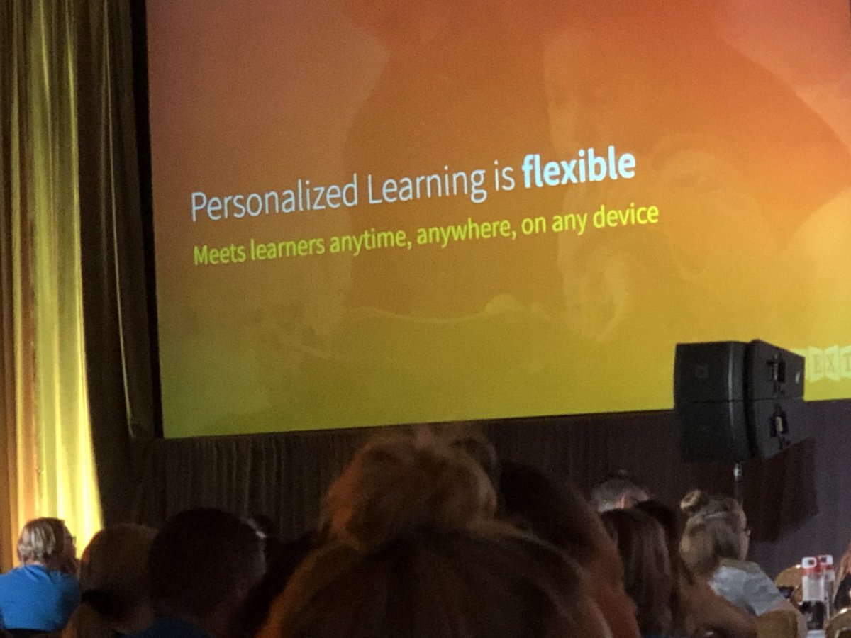 LcnPatterson's tweet photo. 4 components of Personalized Learning! #SchoologyNext with @drjennparker @jharding https://t.co/bRJ3Y93mZB