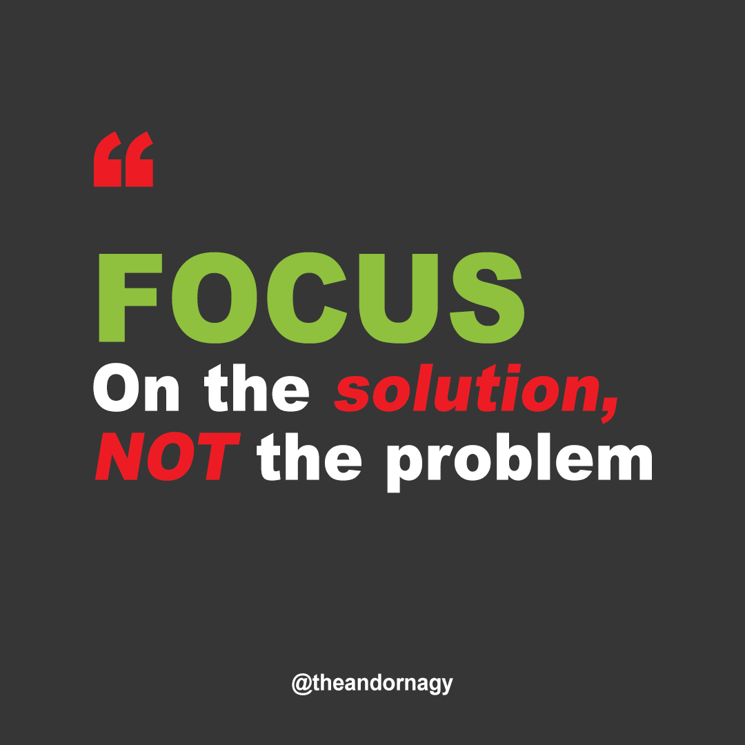 Most people get stuck and lost in their entrepreneurial journey because they focus too much on the problem itself, instead of just analyzing it from a few angles, and the spending that energy to focus on finding a solution.
#youngentrepreneur #aspiringentrepreneur #mindsetiskey