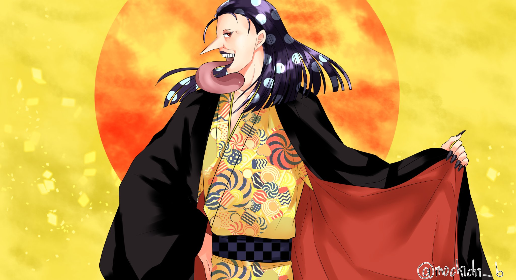 おもち 便乗しよ ペロスペローをのせるとペロスペロークラスタがrtしてくれる こうやってだな過去絵を載せて描いた気になる