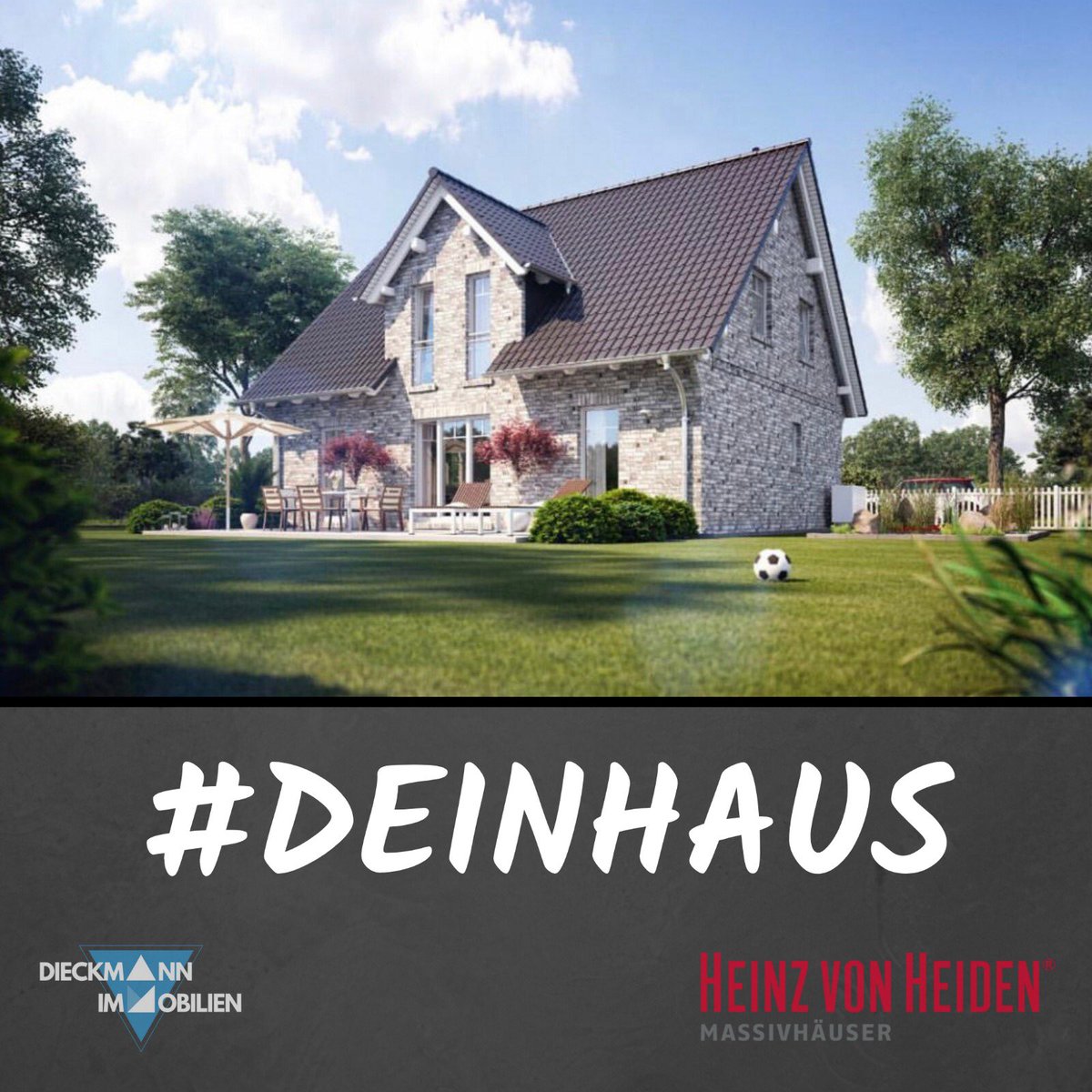 dieckmann_immo's tweet photo. Ihr seid auf der Suche nach etwas #Eigenem? Ihr wollt #bauen und aktiv mitgestalten? 🏠👇🏼
Wir bauen für euch nicht nur
ein #Haus, sondern #Deinhaus!
Lasst euch beraten und inspirieren unter:
https://t.co/YfwFNxhD7f
___
#Eigenheim #Hausbau #Massivhaus #bauen #Immobilie https://t.co/NZwucQIWFY