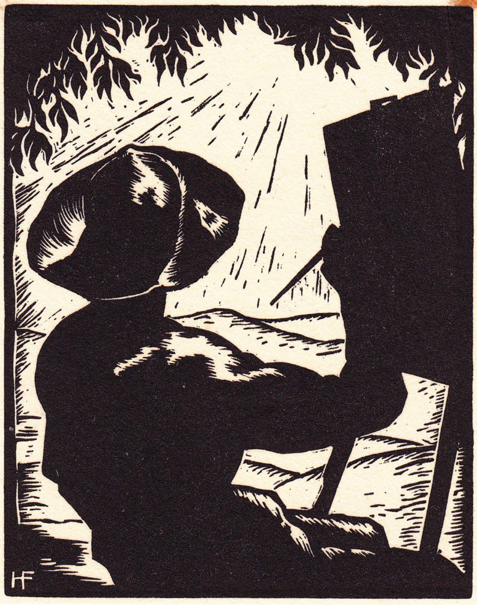 Hermann Fechenbach (1897-1986), woodcuts 