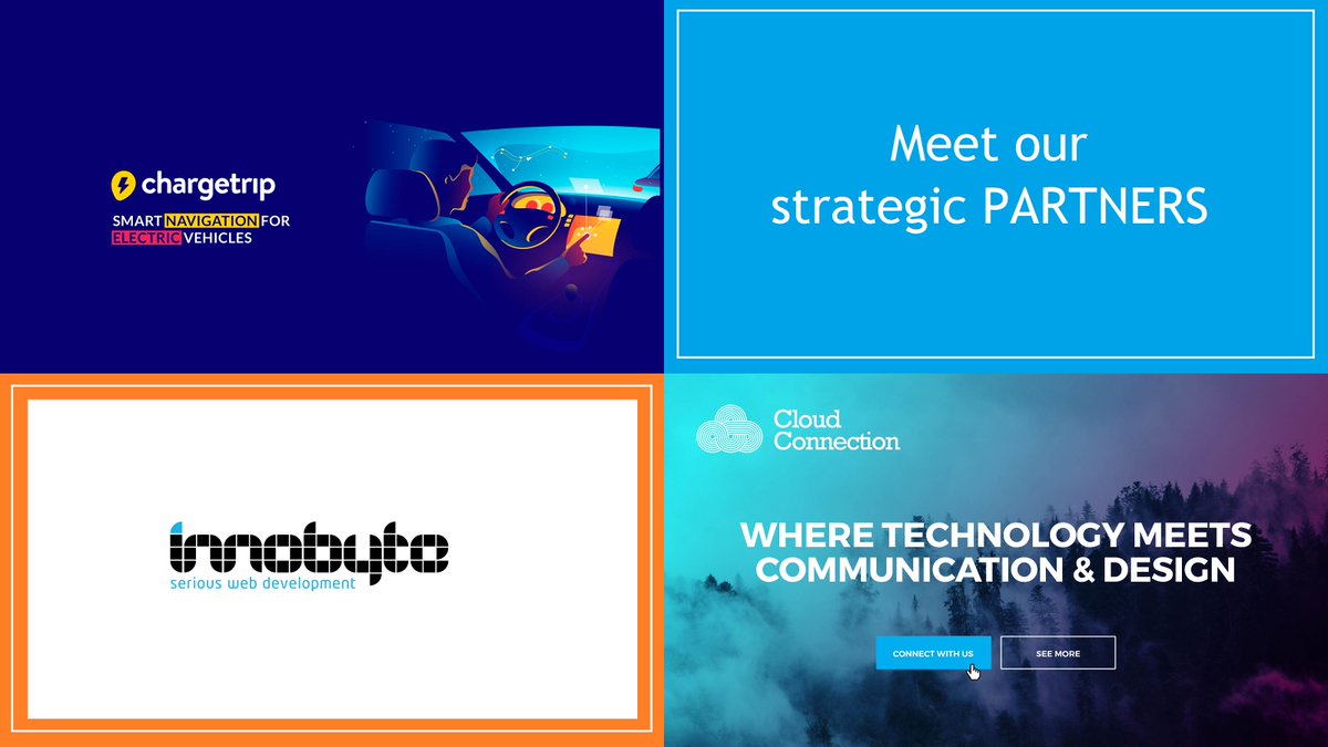 innobyte's tweet image. We put our technical expertise at the service of some of the hottest start-ups, to develop the right software solutions for their worldwide clients. Meet our #strategicpartners, @Chargetrip &amp;amp; #CloudConnection: innobyte.com/strategic-part…