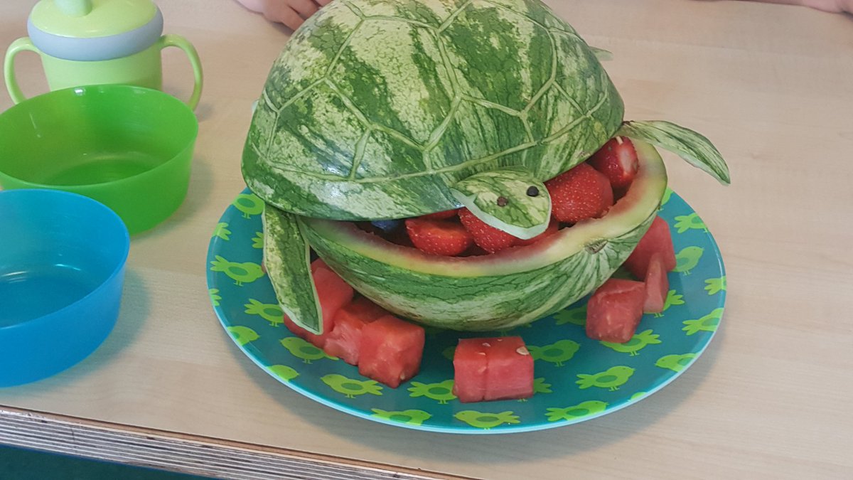Johan_Vriesema's tweet photo. Vandaag gespot op ons kinderdagverblijf Dromenland in Leiderdorp. Echte huisvlijt: Gezonde tractatie op de groep. https://t.co/w1UZgbjUxf