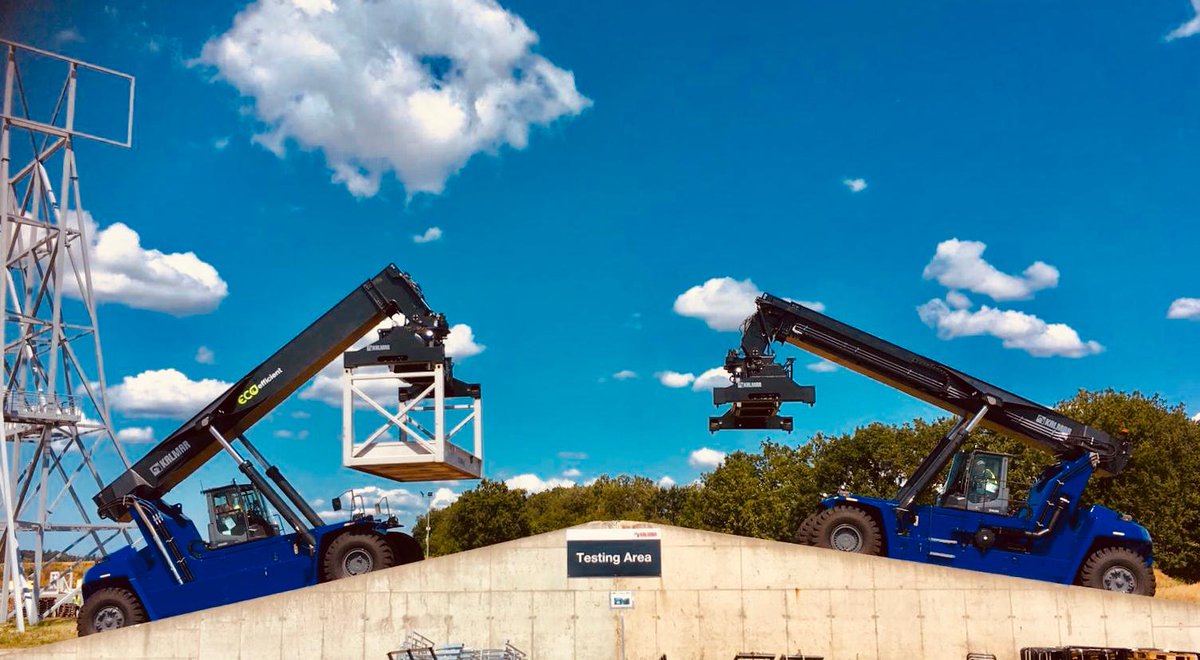 Nu nog samen maar straks elk hun eigen weg #kalmar #mcsbv #polen #mcsleeuwarden #mcsmeppel #containertransport #logistiek #nieuws