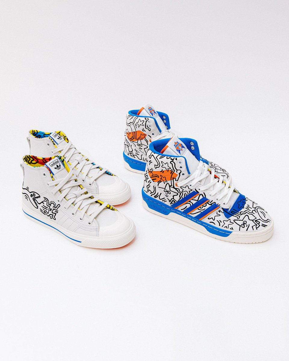 rivalry hi keith haring shoes