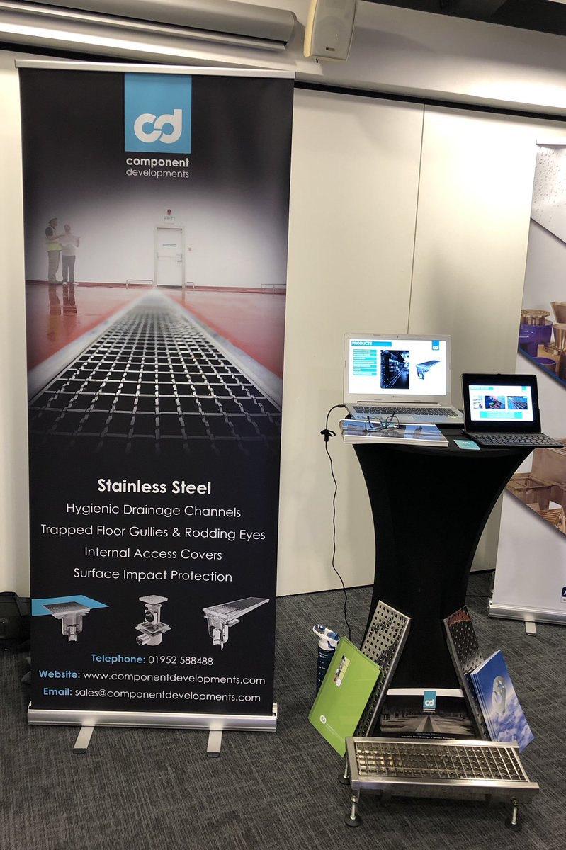CDstainless's tweet photo. Come on down to the Building Centre where we’re exhibiting at the @CIBSE @The_SoPHE  Manufacturer Exhibition for the Public Health Industry.....air conditioning is working and plenty of liquids to keep you hydrated. Here until 7:30pm 👍
#SoPHE #Exhibition https://t.co/xoxFPE7hJt