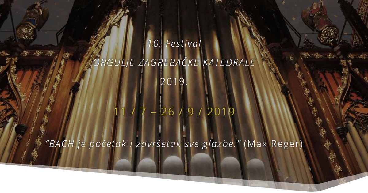 GlasHrvatske's tweet photo. U Zagrebačkoj katedrali večeras u 20 sati bit će održan prvi koncert 10. Festivala Orgulje Zagrebačke katedrale na kom će nastupiti sopranistica Antonia Dunjko, trubač Igor Mrnjavčić te orguljaš Edmund Andler-Borić. 
#Zagreb #zgkatedrala #orgulje https://t.co/wSSsekgxRB