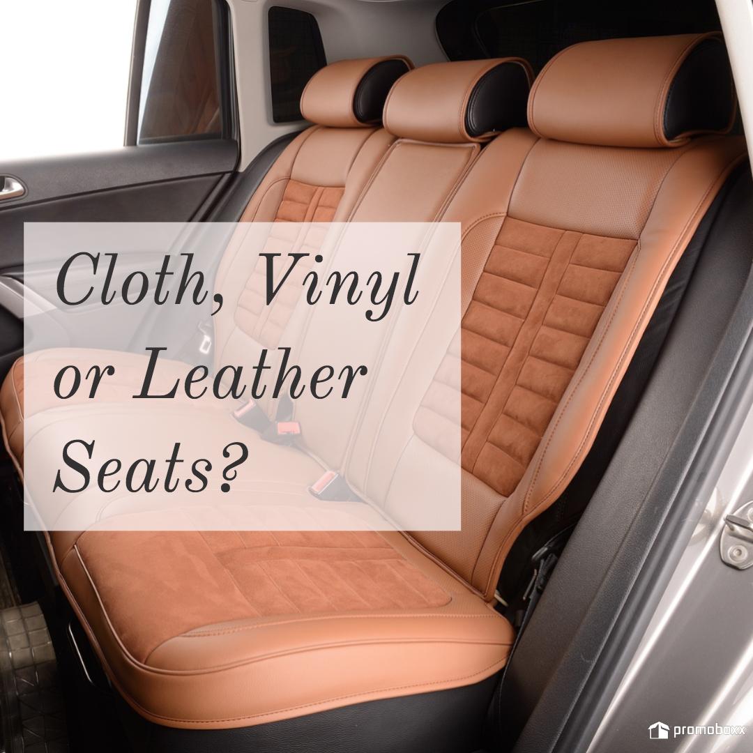 Which do you prefer and why? Let us know in the comments.👇#automotive #cars #driving #leatherseats #clothseats #vinylseats #mccurrydeck #forestcity #newcar #usedcar #whichdoyouprefer #carseat #vehicleinterior