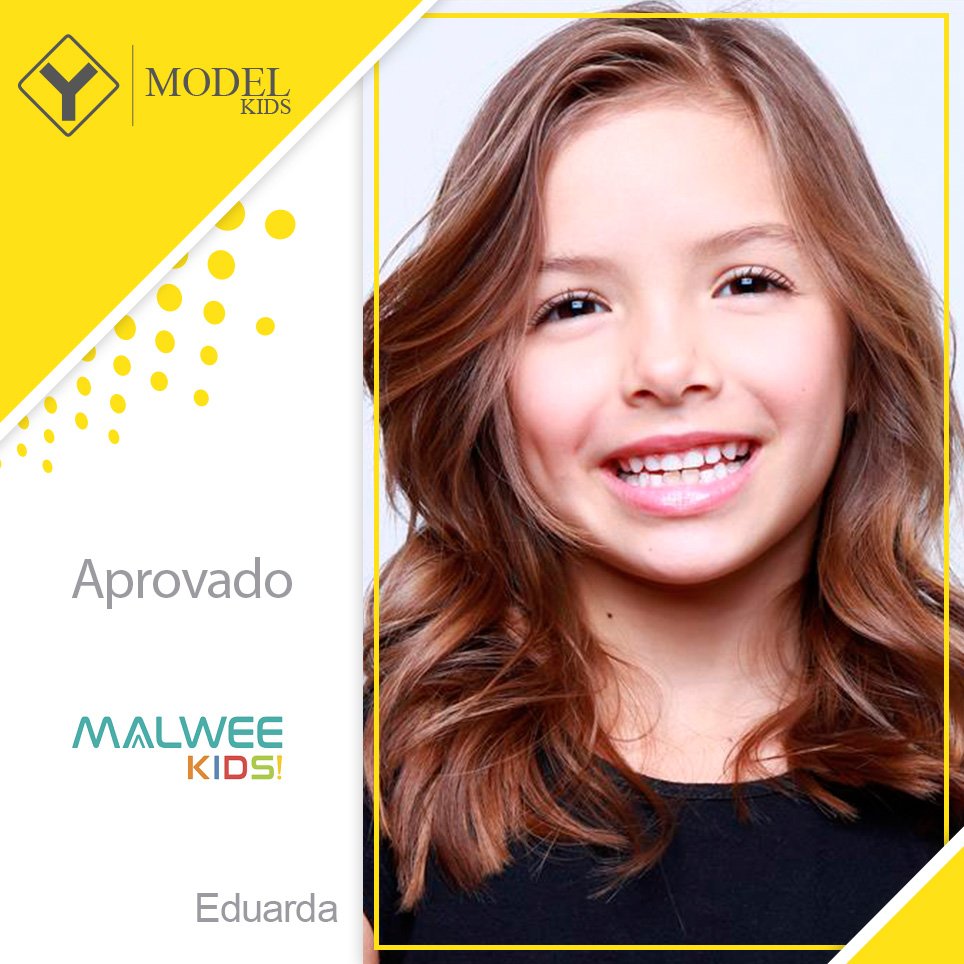 ymodelkids's tweet photo. Que seu dia seja tão lindo quanto a nossa aprovada!!😍
Nossa super modelinho Eduarda foi selecionada para a marca Malwee Kids, e o trabalho foi um show de talento! Parabéns!!💥❤ https://t.co/QvAmSBiNbl