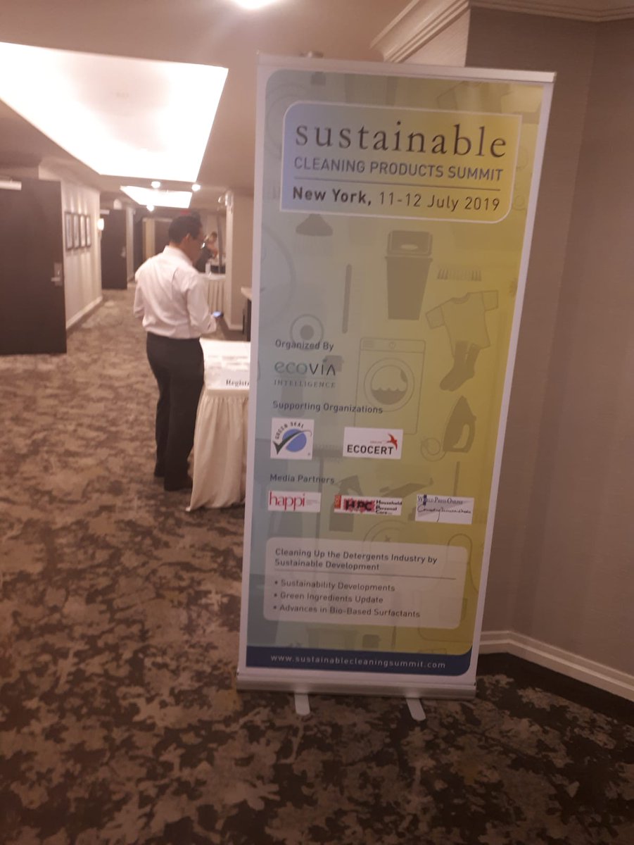 SCPSummits's tweet photo. #Sustainable  #Cleaning Products Summit is about to start in New York #SCPSNA19 https://t.co/DAIccg6o6d