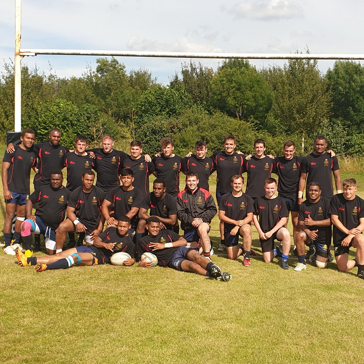 19_Bty's tweet photo. 3 members of 19 Bty represented the Regiment in the Gunner 9s Rugby League tournament. 26 Regt RA finished 3rd overall after being unlucky to miss out on the final on points difference after finishing joint 2nd after the round robin stage.  #gibrocks #armyrugby #rugbyleague https://t.co/PAXe95ccw2
