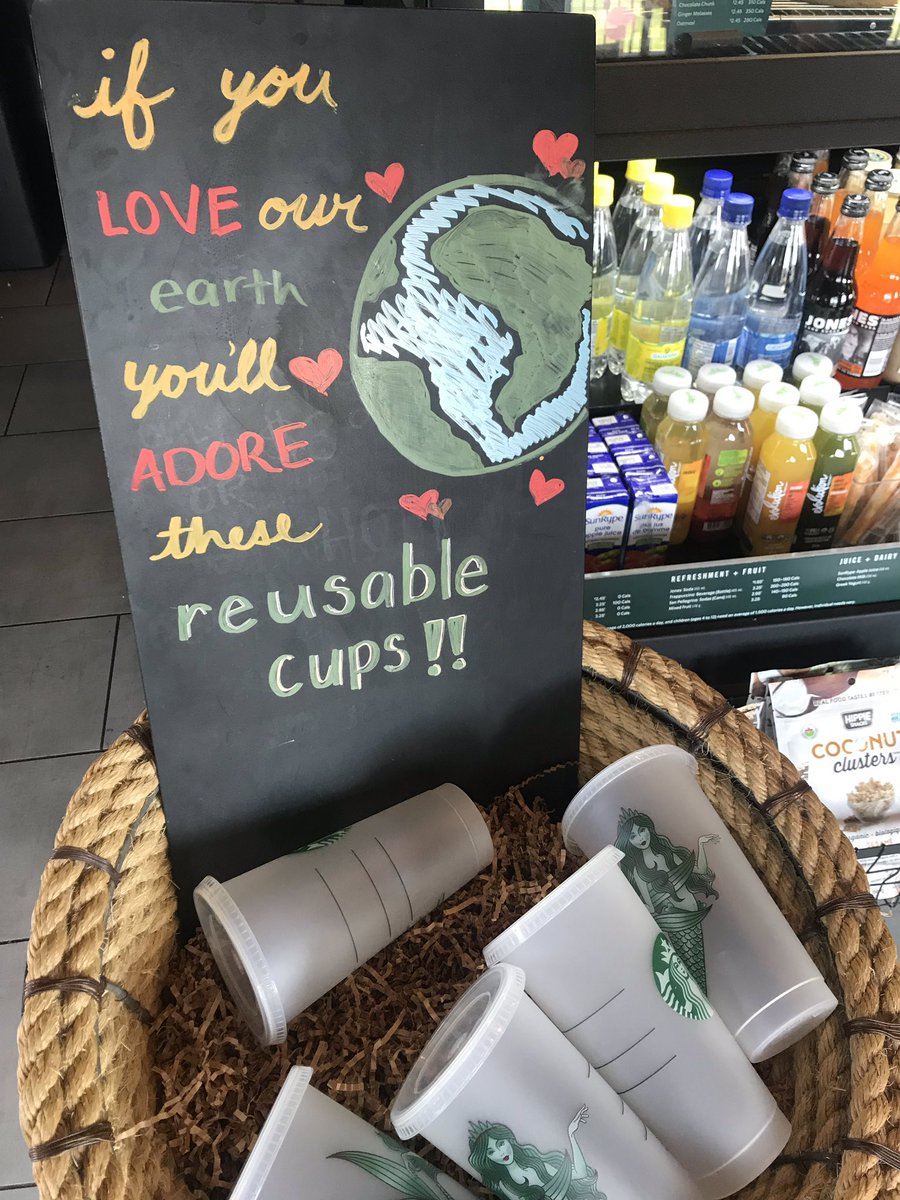 yettevan's tweet photo. Guess this means you DONT love the planet @Starbucks since you’re still using single use everything.  #dobetter #plastic #PlasticFreeJuly #shame https://t.co/LFRVltyW0b