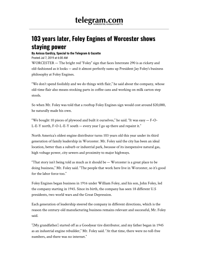 Foley is in the news again conta.cc/32mnkxt