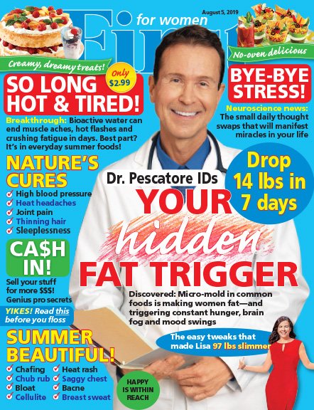 FIRSTmag's tweet photo. Our new issue is on stands today! ✨ Don't miss @Drfredpescatore's strategies to boost metabolism and shed extra pounds, along with our slimming style secrets and tips to stay cool in the heat, delicious recipes and all your FIRST favorites in this feel-good new issue! ❤️ https://t.co/g7ZUrMm5Ci