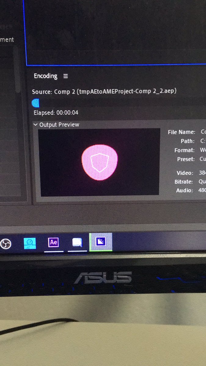 QuintinLLopez's tweet photo. @videocopilot having a problem when I use the “transparent” composite setting in saber if I try to render out my animation in H.264 and WebM. I get this result. Even when I render out in AE as a QuickTime file (which is successful on its own) and then to AME to render out as WebM https://t.co/HupDbVZYQJ