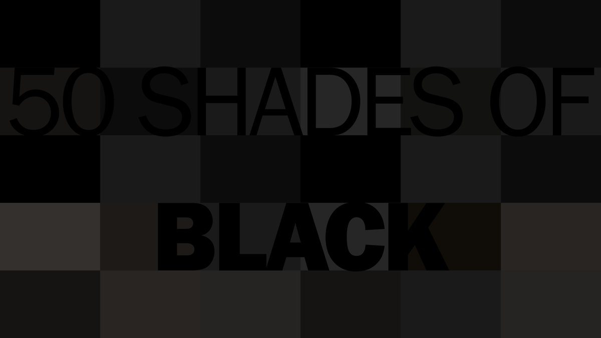 SauceDesignLtd's tweet photo. 50 Shades of Black
This week Jon has had a masterclass in printing black. Sounds like a simple thing, but black is not always black!  When printing CMYK, a rich black is made from 100% black (K), with the addition of some CMY to produce a deep black. #CMYK #lithoblack  #richblack https://t.co/3P6WLV4Z8d
