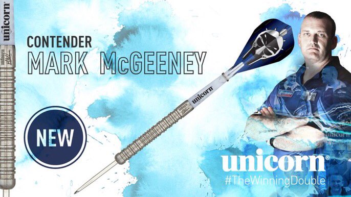 NEW Unicorn Mark Mcgeeney Contender 90% Tungsen Natural Darts Available now, <a href="/MarkMcGeeney180/">MARK McGEENEY Darter</a>   a180.co.uk/product.php/12…