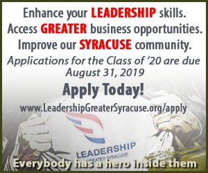 LeadSyr's tweet photo. Enhance your LEADERSHIP skills. Access GREATER business opportunities. Improve our SYRACUSE community. Applications are now being accepted for the #LGS Class of 2020—our 30th class. Visit: https://t.co/V8nJ9rrfac for app. #LeadSYR #Syracuse #CentralNewYork #Leadership #LGS2020 https://t.co/sLodvliuwp