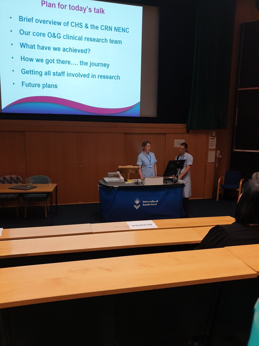 nikki_noo28's tweet photo. Ashleigh Price and Lucy Rowland smashing the presentation for Clinical Research in Obstetrics &amp; Gynaecology at the #NMConf2019
Feeling proud!!! @STSFTrust https://t.co/kH3yulKe9t
