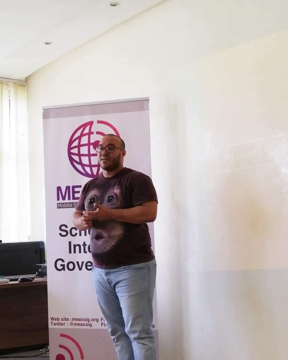 meacsig's tweet photo. Kicking off the afternoon sessions  with @SalamYam discussing the state of infrastructure Development in the Region IXPs readiness for emerging Technologies ( loT , AI) And with 
Hamza Aboulfeth Discussing Internet Entrepreneurship in the Region https://t.co/9MSmMOCPbA