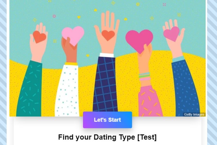 Datings_Best's tweet image. Do you know what's your dating type?
Here's a game: pass this test as many times as exes you've had. 
Compare the answers and check it out if you tend to always date the same dating type. #dating #datingtype #romance #love #onlinedating Mind-blowing!🙃 👉 bit.ly/2JrS0G6