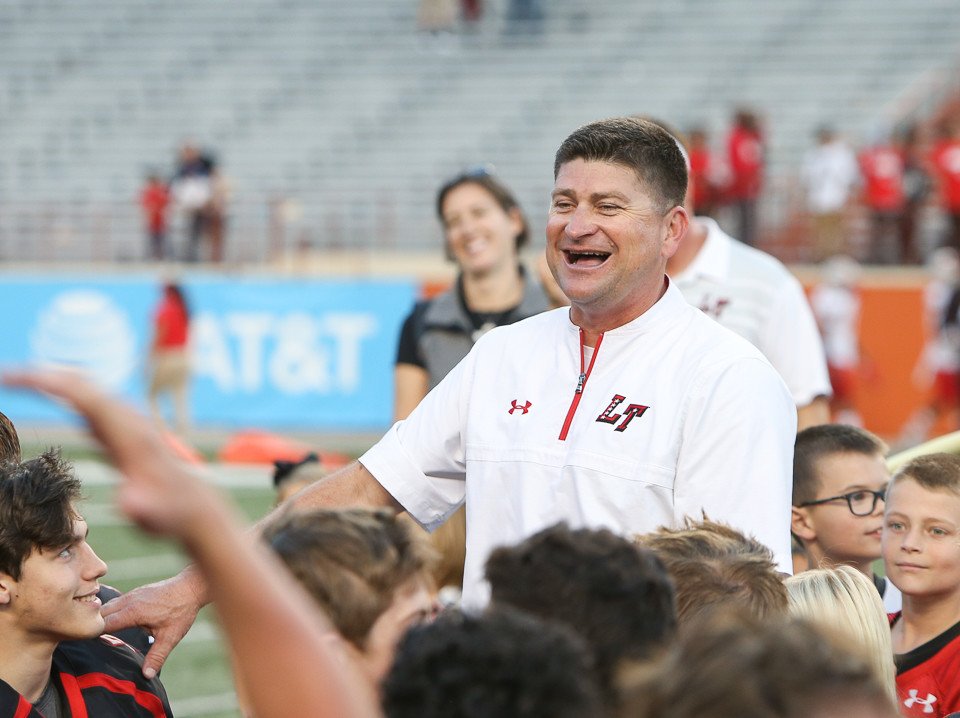 InsideLTFB's tweet photo. IT'S HERE! We're proud to present our 1st episode. In this edition, @MarcHoenig & @BuckyGodbolt recap the 2018 season. The guys also chat with HC @CoachHankCarter about the offseason. #LTFB #GoCavs #TXHSFB #varsitypreps https://t.co/lW1JkzKzNh https://t.co/qdhusDOZTk