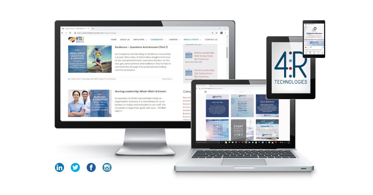 4R_Technologies's tweet photo. We specialize in Digital Marketing for the US healthcare industry.
Our Custom Packages include: 
- Social Media Audit
- Tailored strategy &amp; content
- Multi platform approach
- Social Media management &amp; campaigns
- Weekly activity reports

#UShealthcare #digitalmarketing https://t.co/tVsFSyUjk1