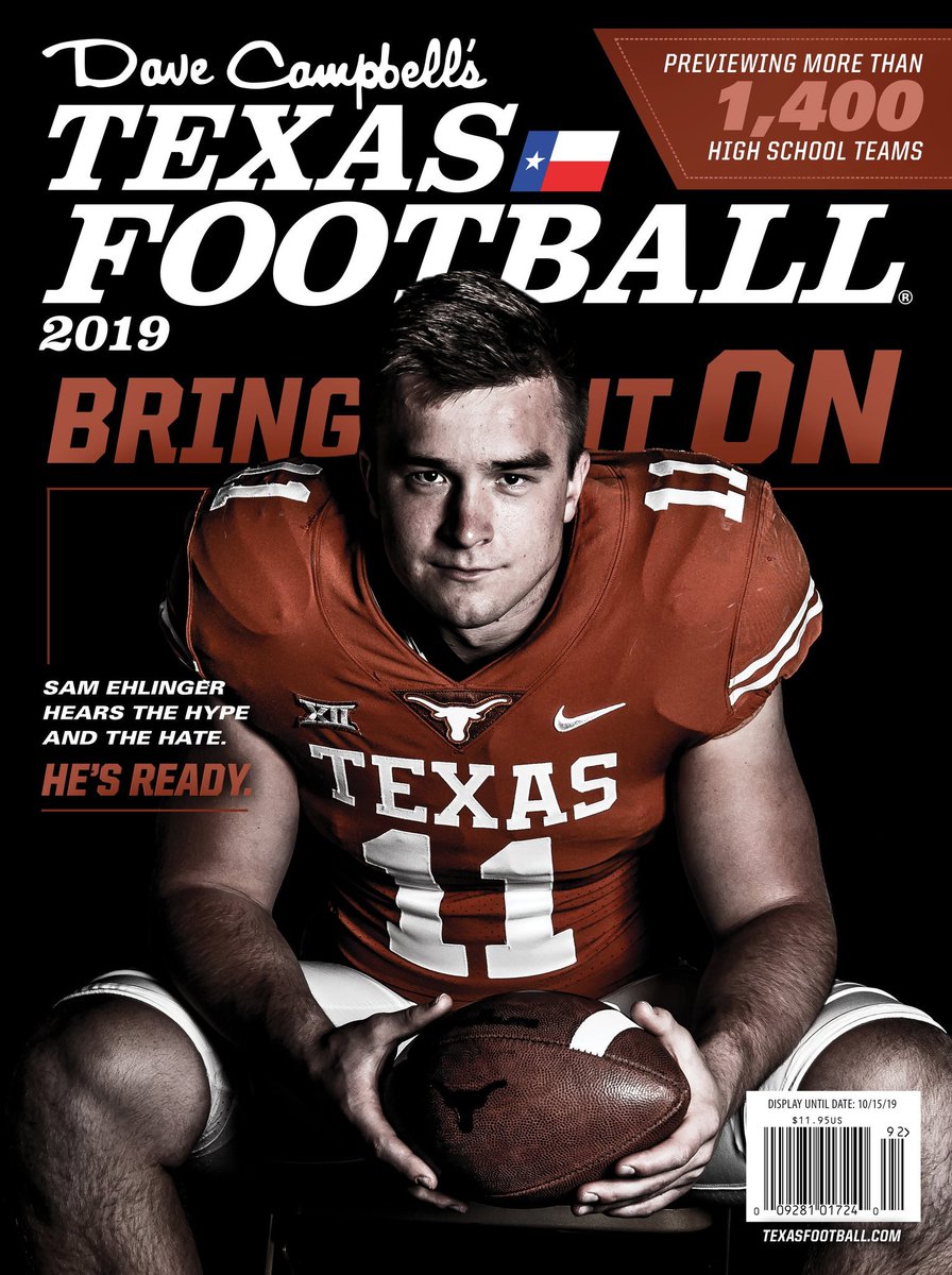 vikki_jennings's tweet photo. Dave Campbell's Texas Football Magazine is in stores now. The O'Connor preview is on p.226. GO PANTHERS! #DCTF #ocpantherfb #28-6A #txhsfb #ThisIsOconnor #wegopublic #RootEdOConnor https://t.co/jtOYgPycRI