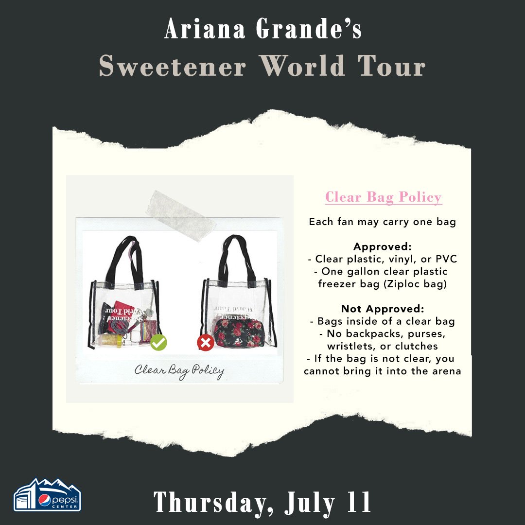 Ariana Grande Songs Ariana Grande Bag Policy