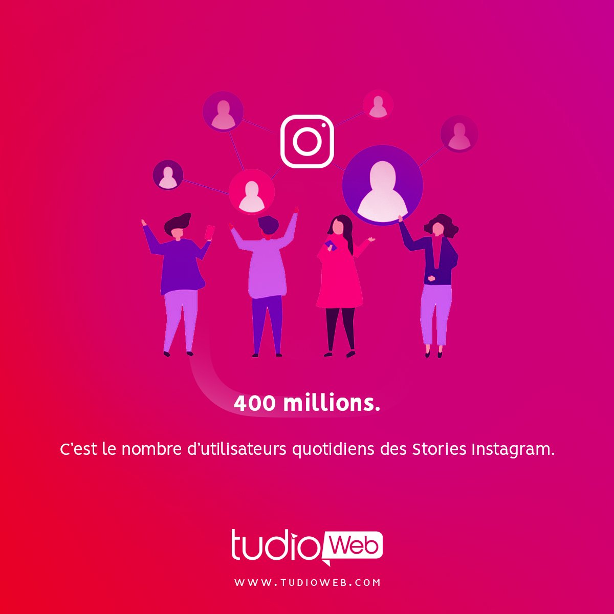 tudioweb's tweet photo. Instagram dépasse Snapchat avec ses utilisateurs de stories ! 🤳
Vous êtes plutôt Team Instagram ou Snapachat ❓

#Snapchat #Instagram #DigitalAgency #Tudioweb https://t.co/n0TIqD2KWx