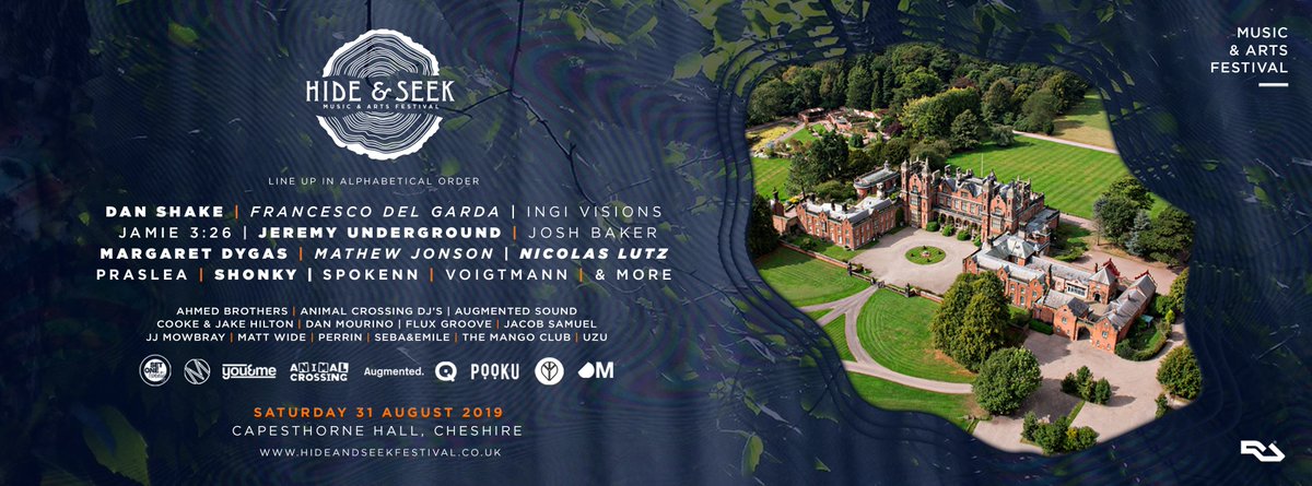 Seek &amp; You Will Find ... a Fusion of Music, Arts &amp; Nature 🎶 🎭 🦋 !
First Release Tickets SOLD-OUT! 👀 🎶
Second release selling quick!
Secure yours now: hideandseekfestival.co.uk