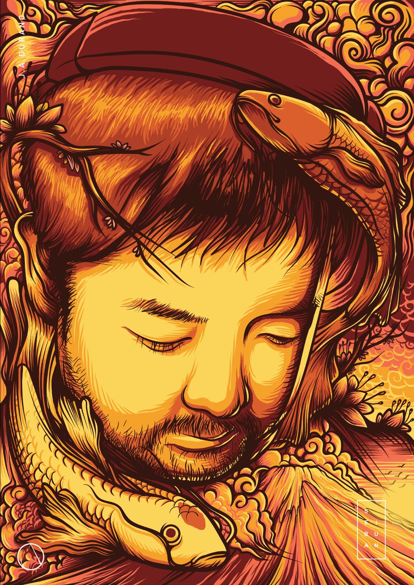 ja_durano's tweet photo. Hi! I'm JADurano from the humble tropical island of Cebu, PH 🇵🇭 I am still in the exploration phase of my style but I'm currently drawn to illustrate portraits of icons I look up to and translate their music that I have immersed myself to in a visual vector format. #PortfolioDay https://t.co/BqRFKhtJfj