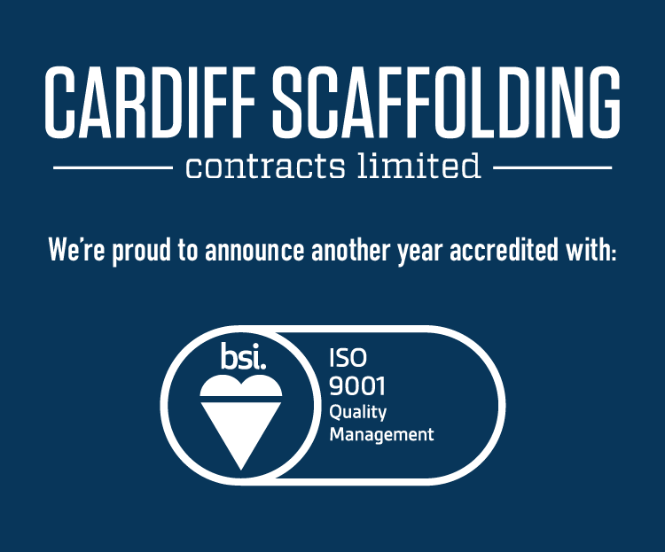 We're very pleased to announce that we've been ISO 9:001 accredited again this year with the British Standards Institute.
#BSI #Quality #QualityManagement #Scaffolding #Cardiff #Wales