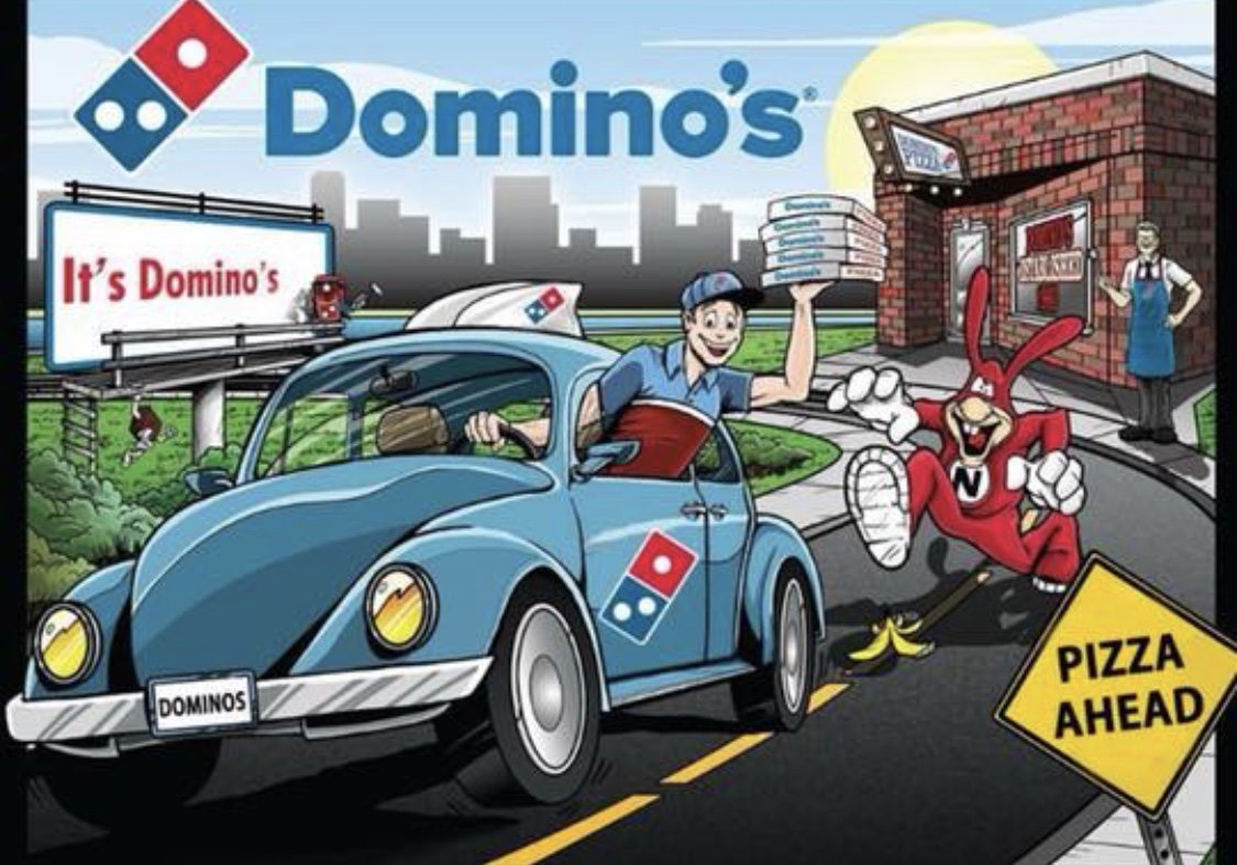 Who remembers the Domino's Noid? 🍕
#AvoidTheNoid #Dominos #Pizza #ThrowbackThursday