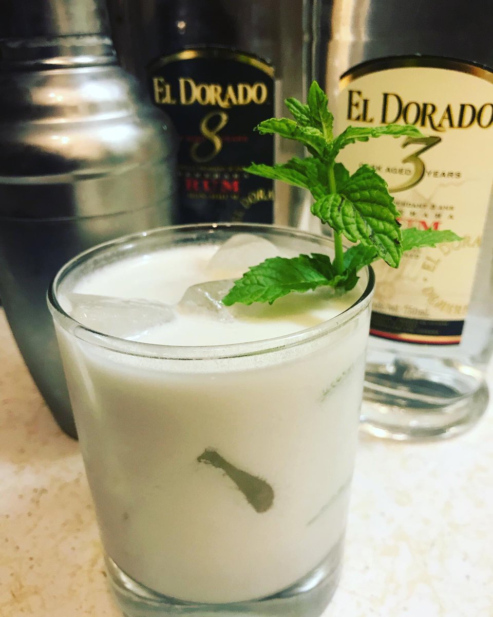 Yesterday was #PinaColadaDay - we're just going to keep celebrating. Try a Pina Coloada on the rocks with quality ingredients from <a href="/ElDoradoRums/">El Dorado Rums</a>