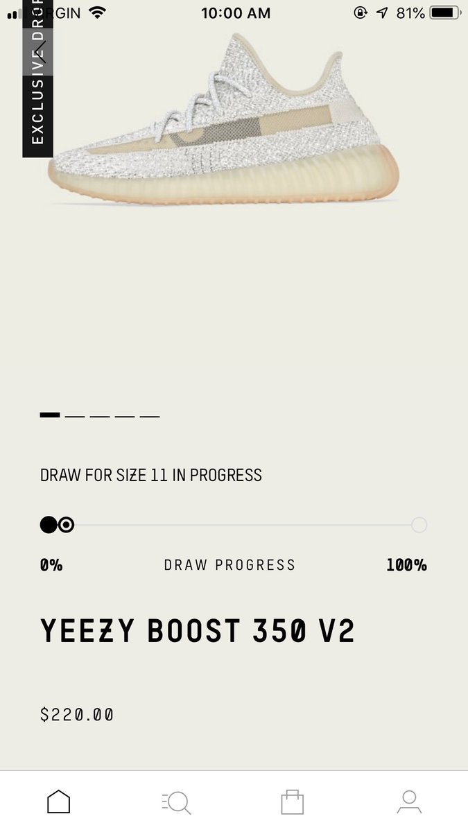 adidas yeezy draw in progress