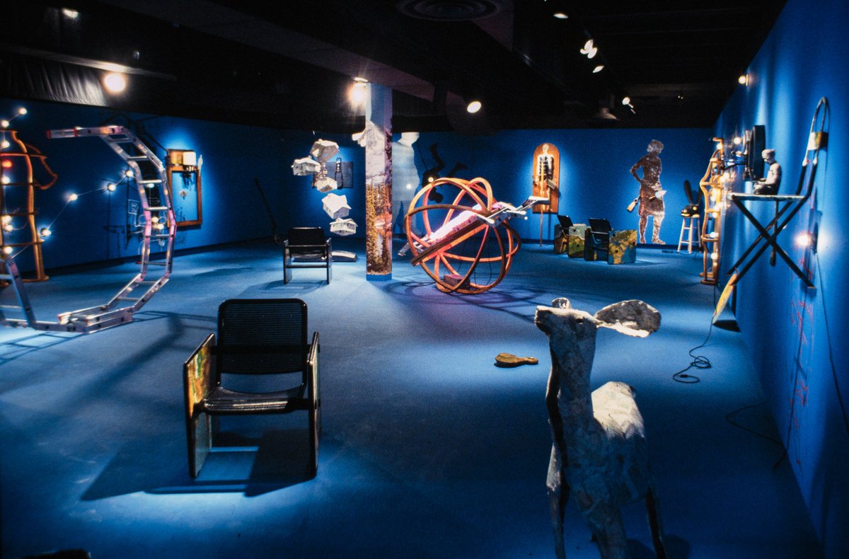 RAFFMAcsusb's tweet photo. #TBT to our exhibit, "The Scenic Loop" from 1993!
#RAFFMA #CSUSB #CSUSBArt https://t.co/yvxe7LLB88