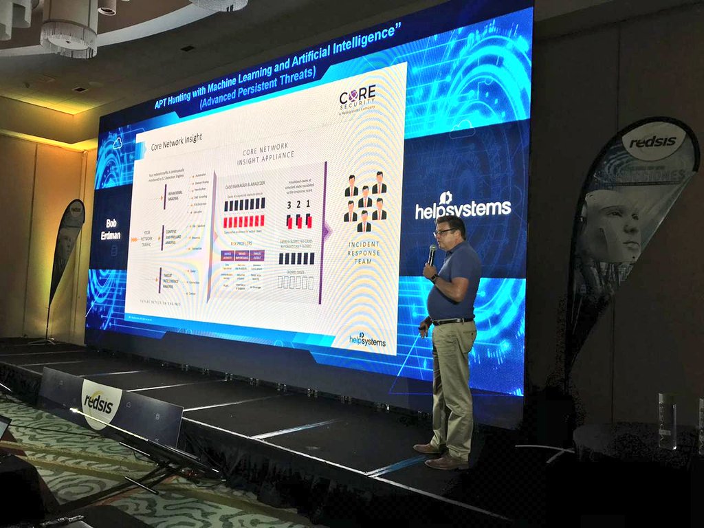 RedsisIt's tweet image. Advanced Persistent Threats (APT) Hunting with Machine Learning and Artificial Intelligence - #BobErdman -#HELPSYSTEMS

#MachineLearning #APT
#InteligenciaArtificial #Blockchain #AutomatizaciónRobóticadeProcesos #SeguridadInformática #RedsisVip2019 #SomosRedsis @redsisit