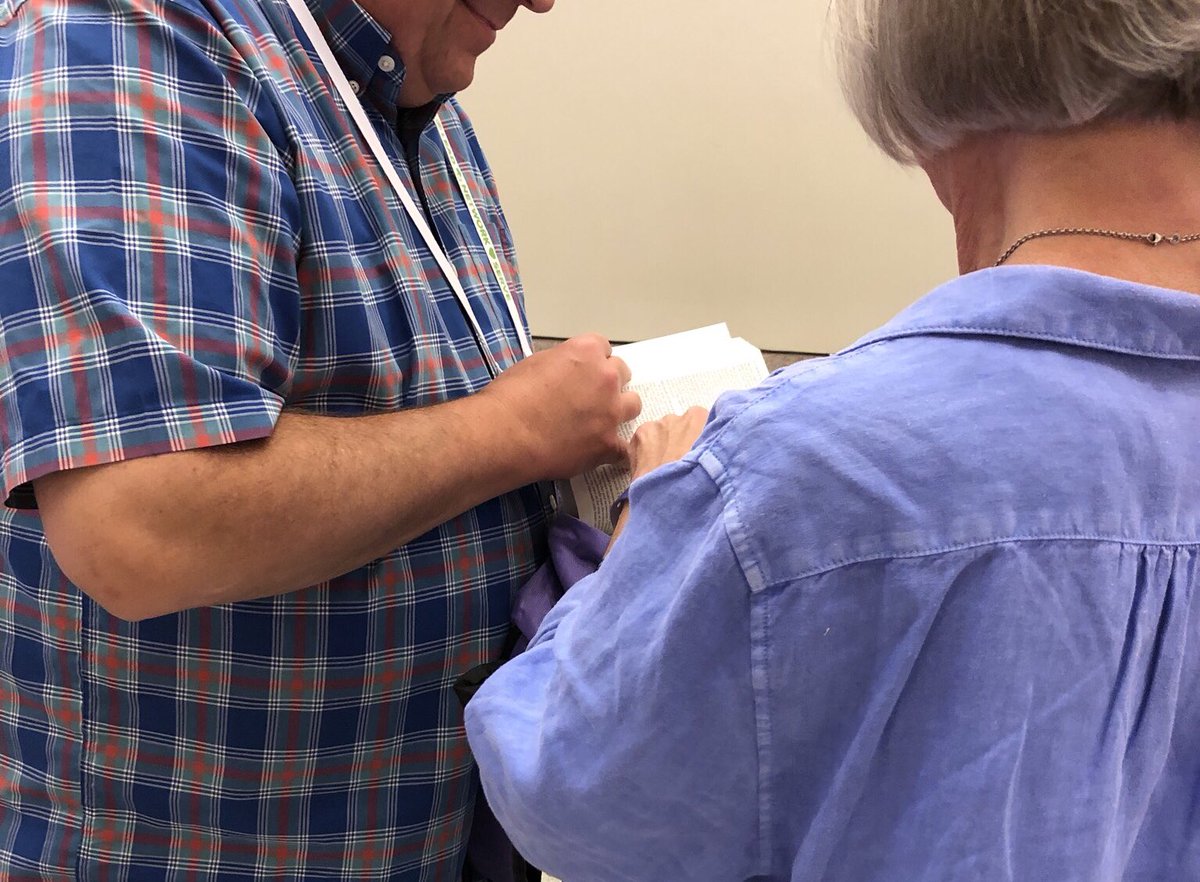 Fun fact about #NYG2019 - before every youth gathering, my mom goes to the mountain of backpacks and hides money in some of the Bibles. She then chuckles just picturing the moment when one kid finds money and all their friends race to search their Bibles.