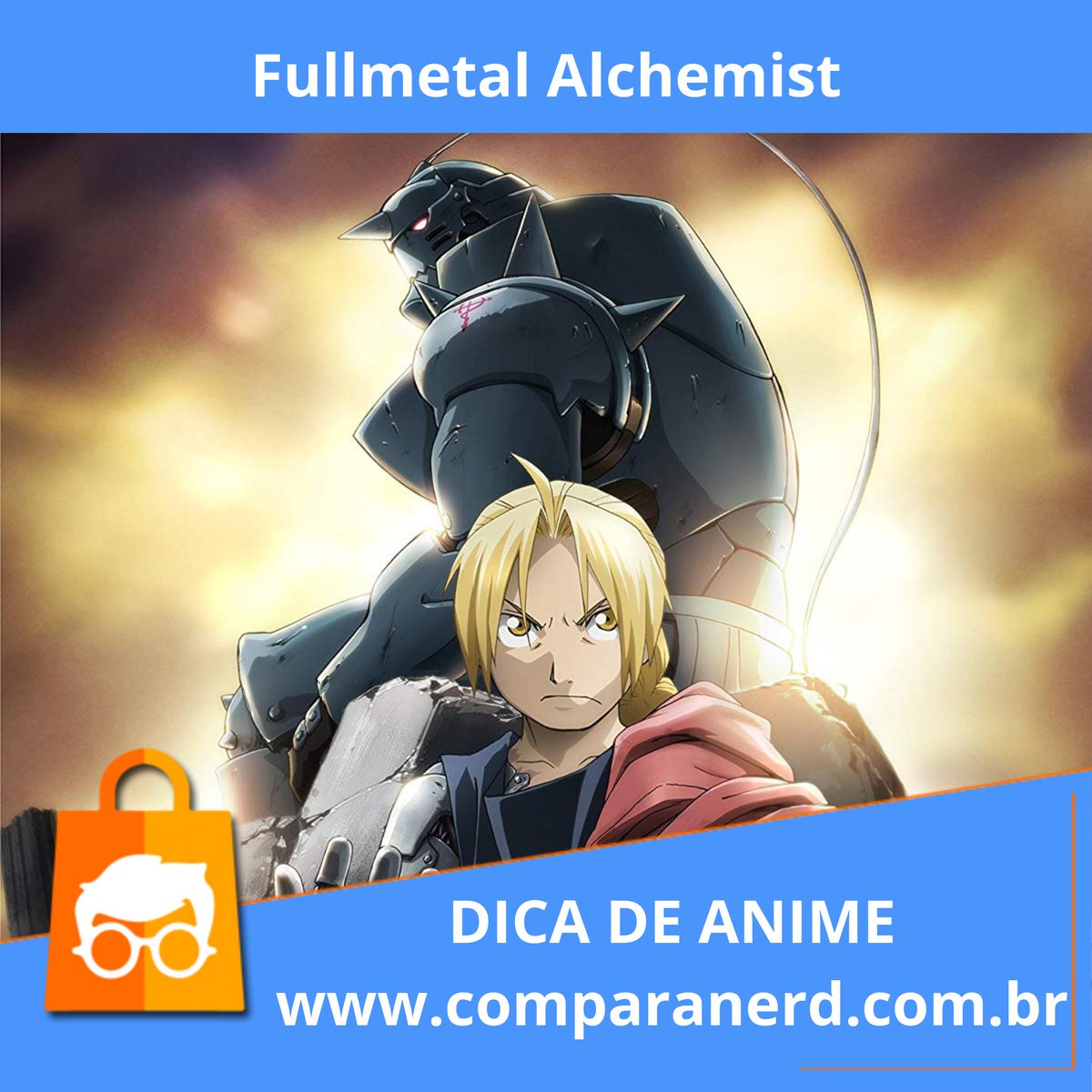 ComparaNerd's tweet photo. Fullmetal Alchemist é um mangá onde a história se passa após a Revolução Europeia, os Irmãos Edward Elric e Alphonse Elric vivem em um mundo ficcional onde a alquimia é uma das mais avançadas técnicas conhecidas pelo homem.
Acesse: https://t.co/Xf5nXWXoak
#comparanerd #anime https://t.co/XL4SmmDVqa