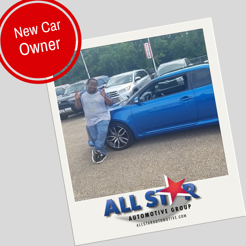 AllStarToyota's tweet image. Congrats to Ryan on the purchase of his new #ScionTC! Welcome to the #AllStarFamily, and enjoy your new road companion! 🙃 (Salesperson: Jason Coney)