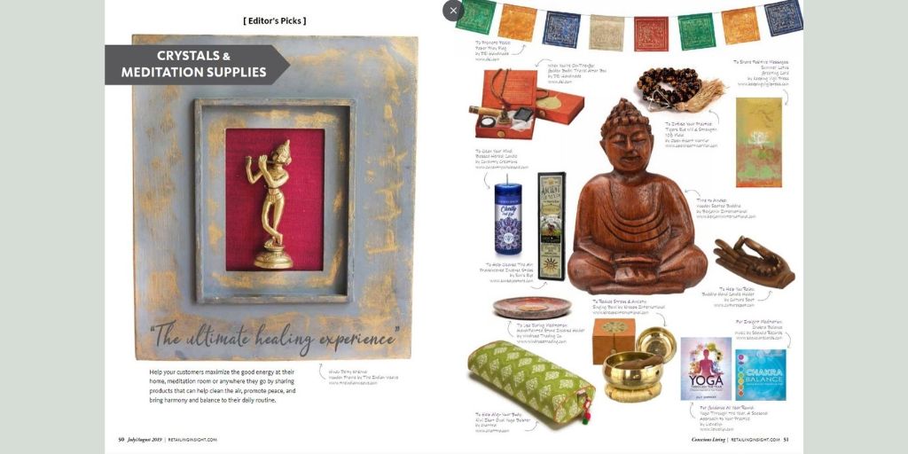 Retail_Insight's tweet image. Take a peek on what’s coming this month to help your customers maximize the “good energy” with crystals &amp;amp; #meditation supplies.
Discover more 👉 bit.ly/2Y1QfHD